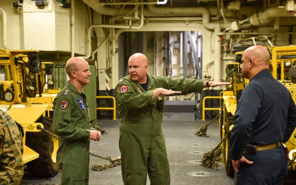 Commander, US 7th Fleet Visits USS America
