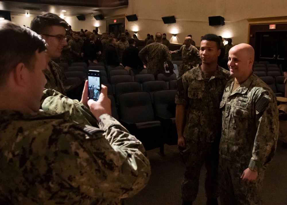 MCPON Visits Naval Station Great Lakes