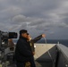 USS Green Bay (LPD 20) sails with U.S Ships