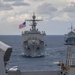 USS Green Bay (LPD 20) sails with U.S Ships