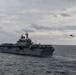 USS Green Bay (LPD 20) sails with U.S Ships