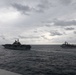 USS Green Bay (LPD 20) sails with U.S Ships