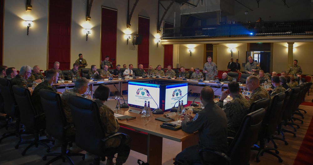 NATO ALLIED LAND COMMAND HOSTS SACEUR COMMANDERS CONFERENCE