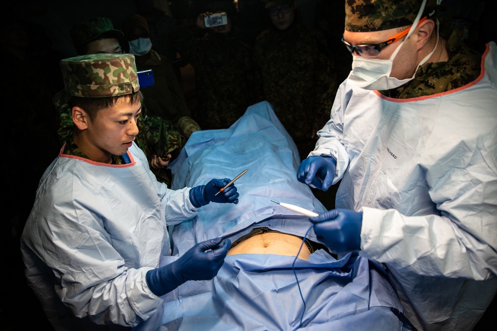 Trained to Save | U.S. Navy Sailors with 3rd Medical Battalion conduct training in a Role II medical facility during exercise Northern Viper