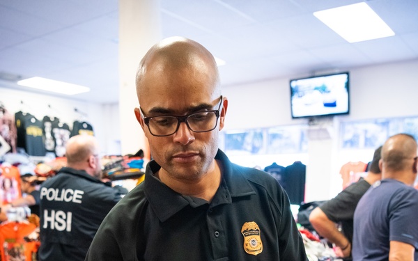 HSI, CBP operation seizes record-breaking $123 million of fake sports merchandise
