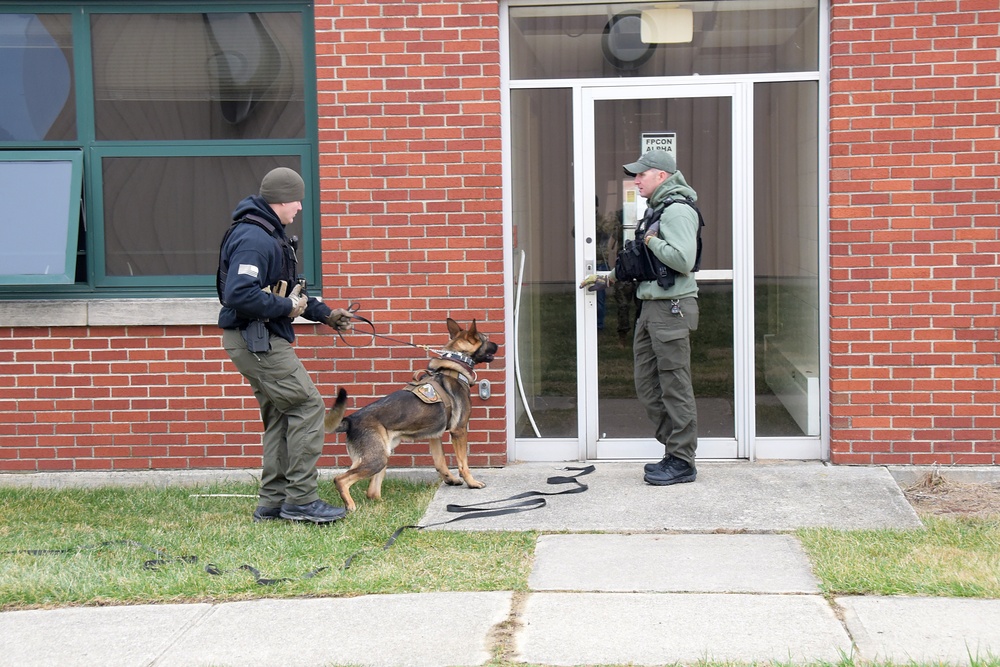 178th Security Forces hosts K-9 training