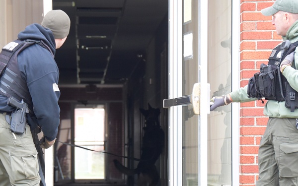 178th Security Forces hosts K-9 training