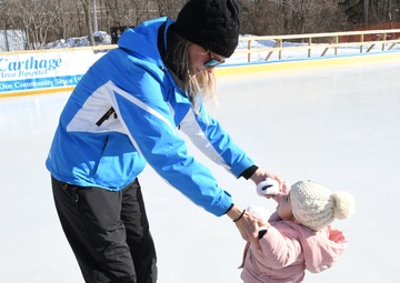Fort Drum FMWR opens new ice rink for recreational skating