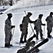 Cold-Weather Operations Course Class 20-02 students learn skiing techniques at Fort McCoy