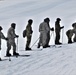Cold-Weather Operations Course Class 20-02 students learn skiing techniques at Fort McCoy
