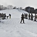 Cold-Weather Operations Course Class 20-02 students learn skiing techniques at Fort McCoy