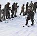 Cold-Weather Operations Course Class 20-02 students learn skiing techniques at Fort McCoy
