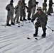 Cold-Weather Operations Course Class 20-02 students learn skiing techniques at Fort McCoy