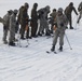 Cold-Weather Operations Course Class 20-02 students learn skiing techniques at Fort McCoy