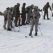 Cold-Weather Operations Course Class 20-02 students learn skiing techniques at Fort McCoy