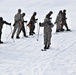Cold-Weather Operations Course Class 20-02 students learn skiing techniques at Fort McCoy