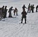 Cold-Weather Operations Course Class 20-02 students learn skiing techniques at Fort McCoy