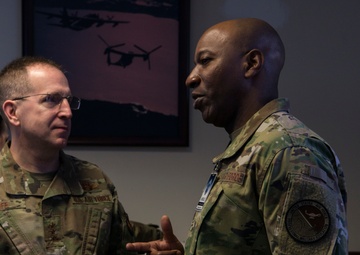 Chief Master Sergeant of the Air Force Kaleth O. Wright visits AFSOC