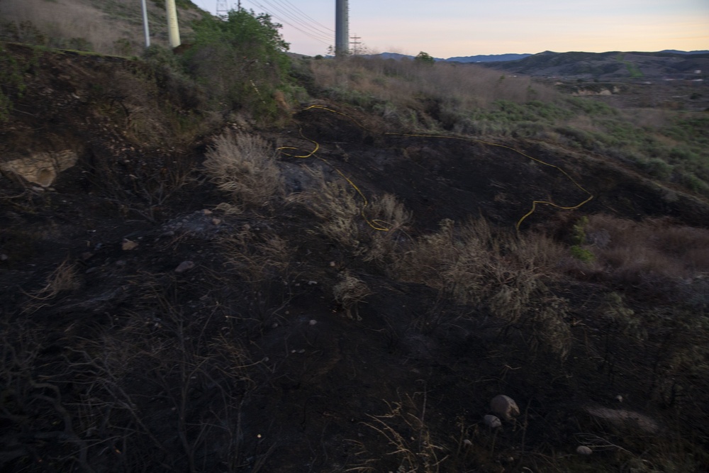 Camp Pendleton fire response