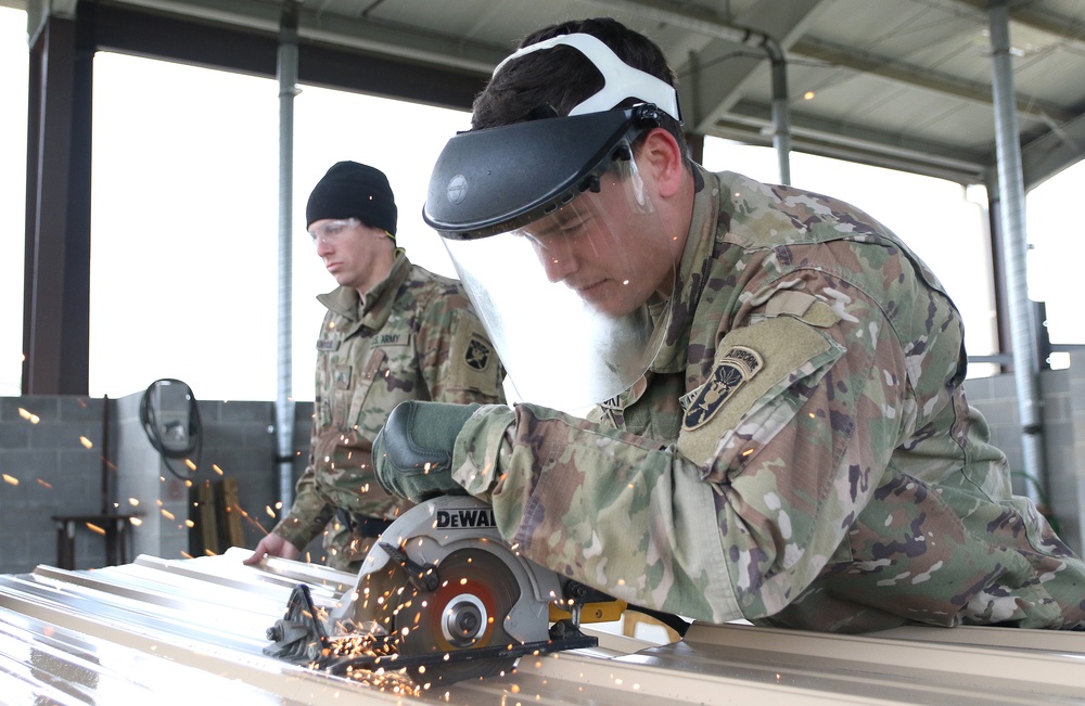 USAJFKSWCS Students Undergo Construction Training