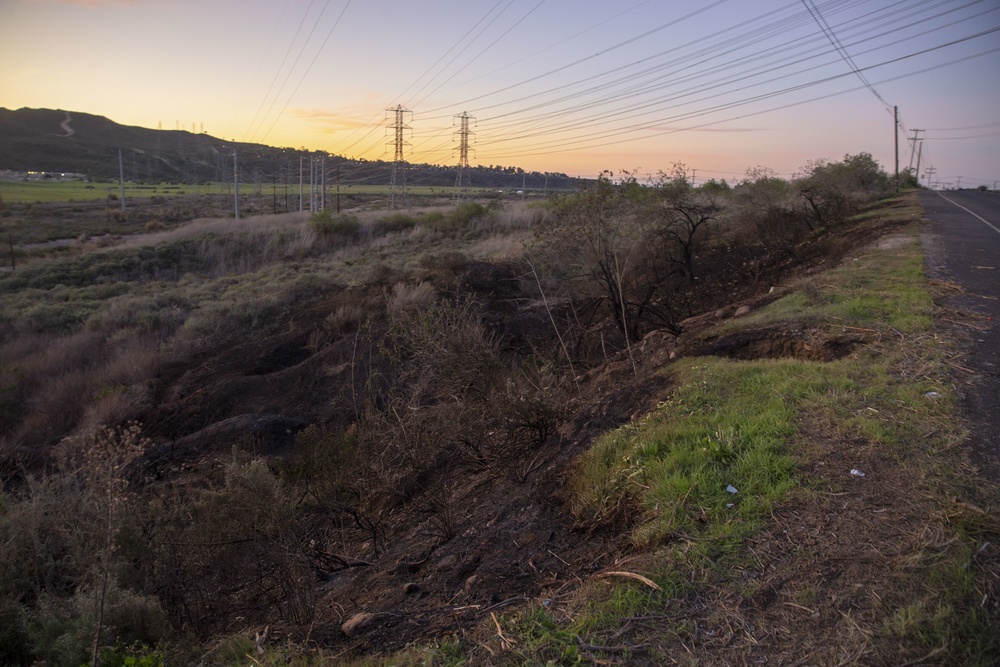 Camp Pendleton fire response