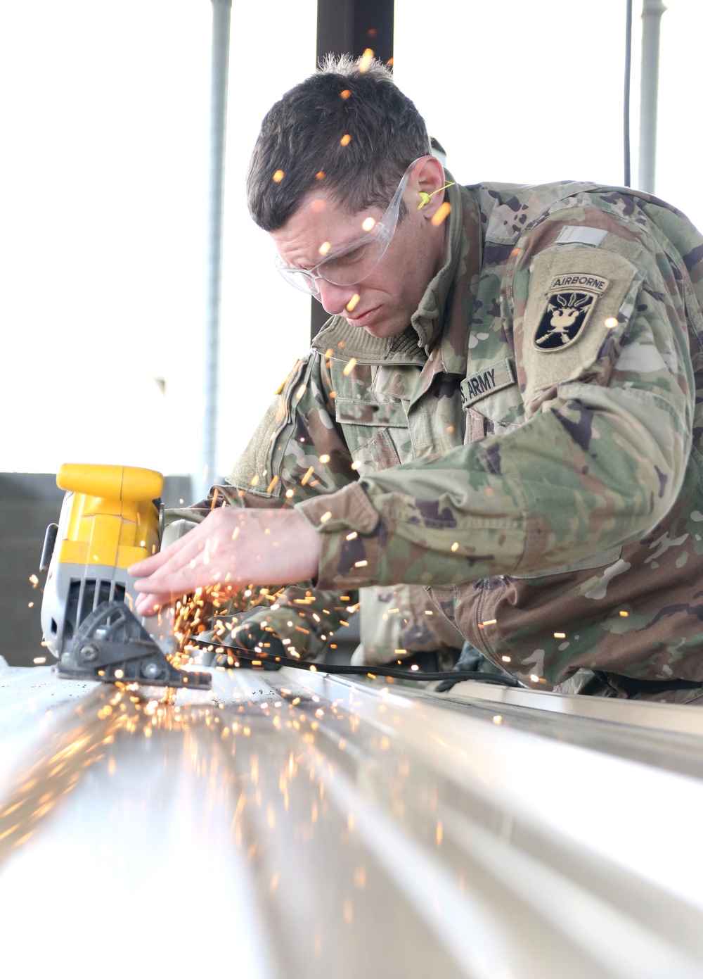 USAJFKSWCS Students Undergo Construction Training