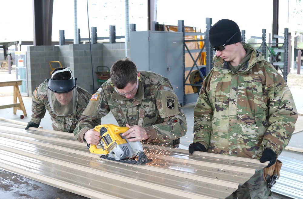 USAJFKSWCS Students Undergo Construction Training