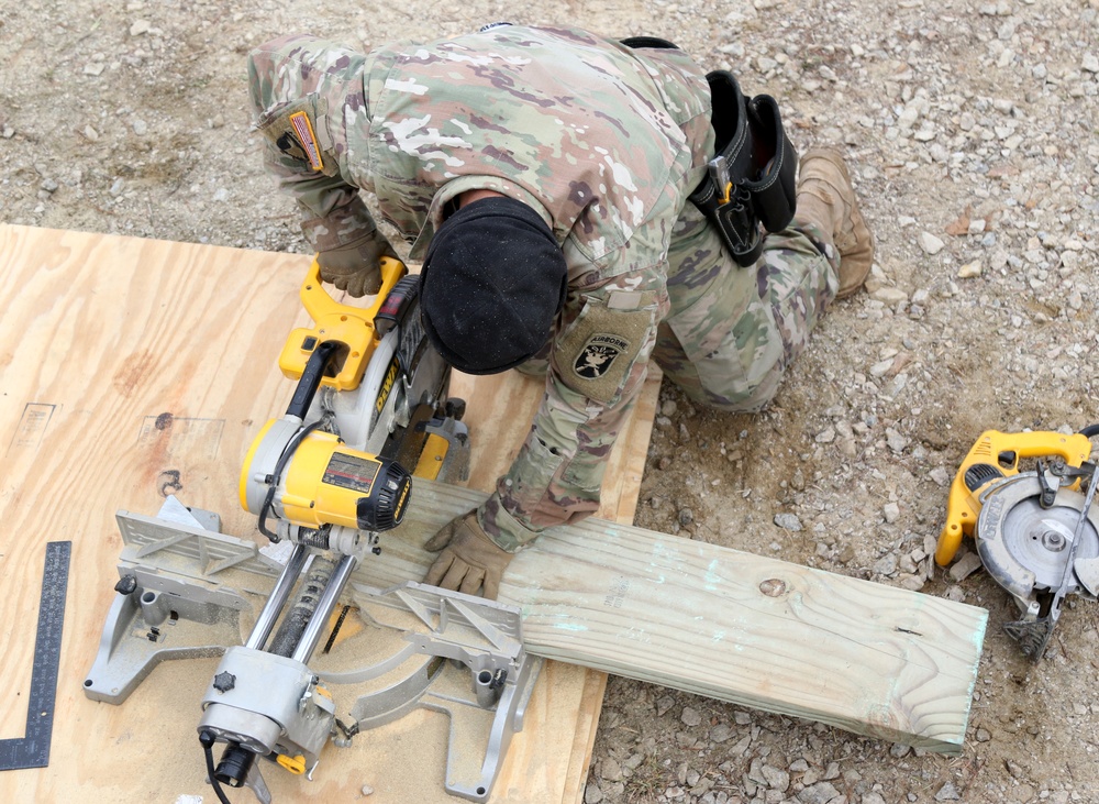 USAJFKSWCS Students Undergo Construction Training