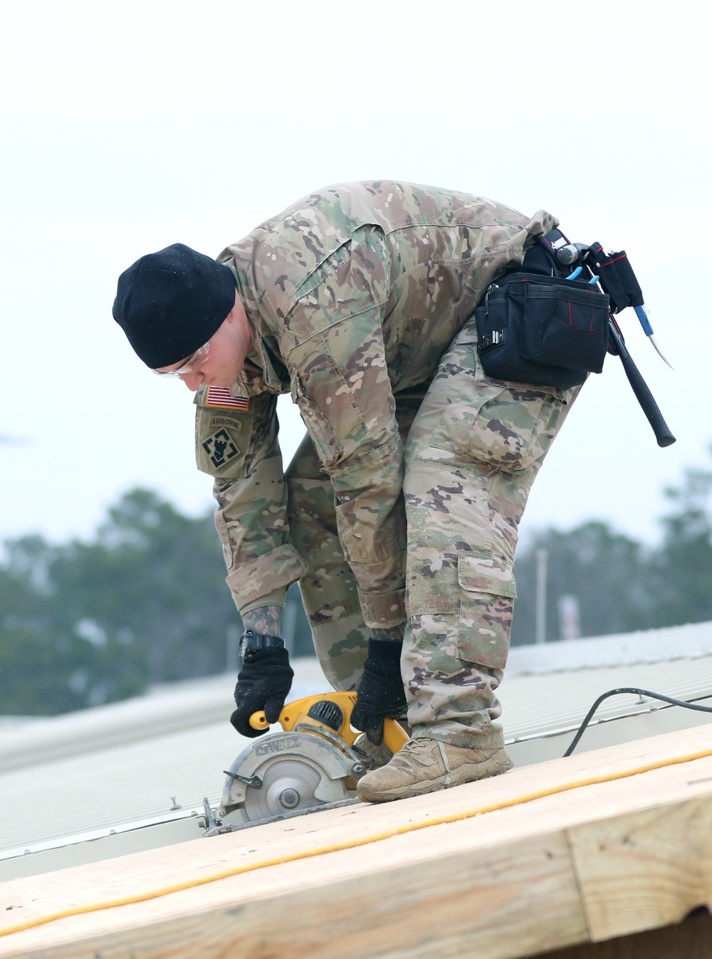 USAJFKSWCS Students Undergo Construction Training