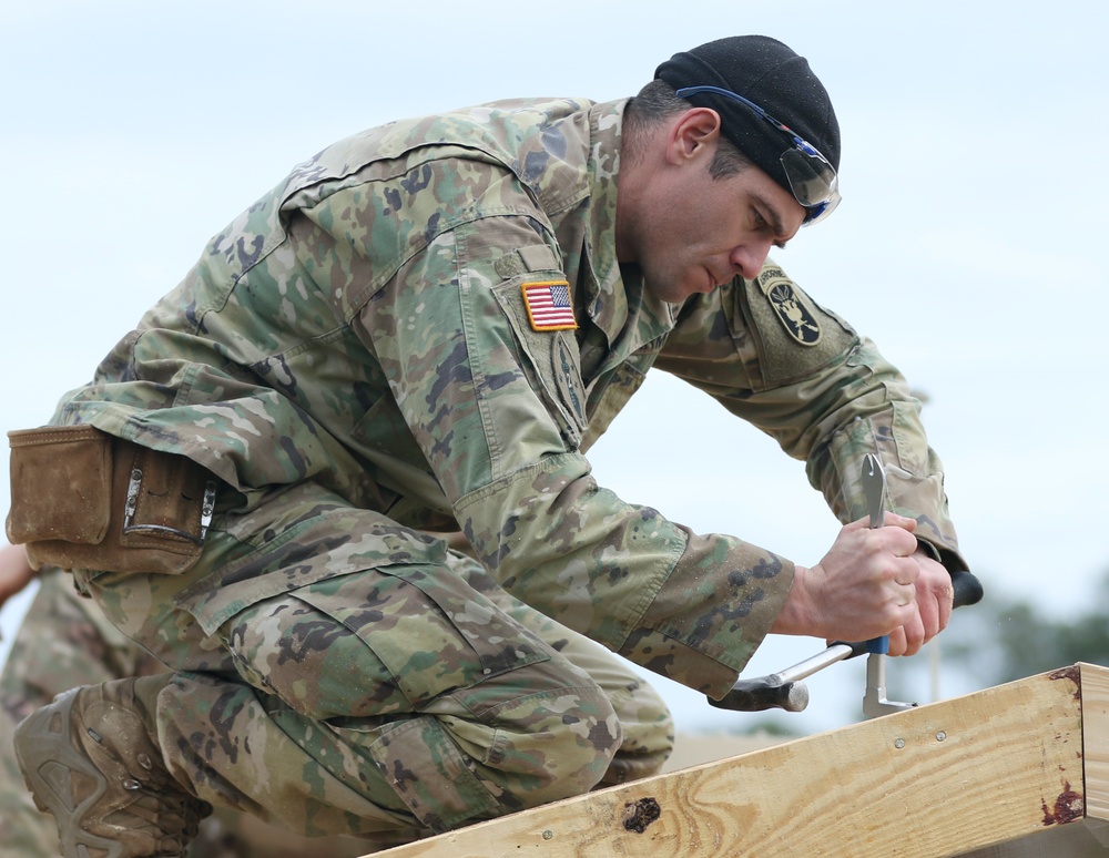 USAJFKSWCS Students Undergo Construction Training