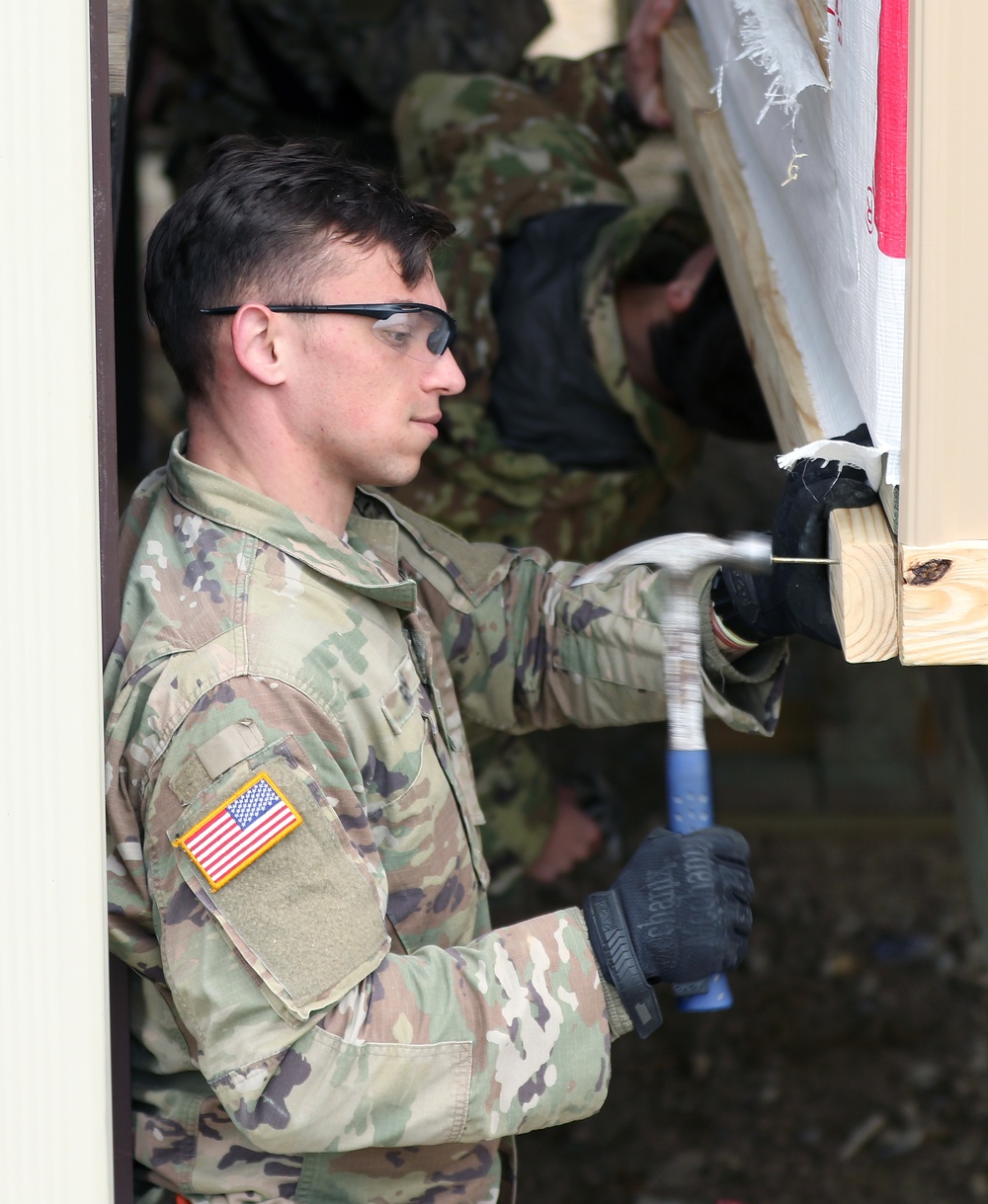 USAJFKSWCS Students Undergo Construction Training