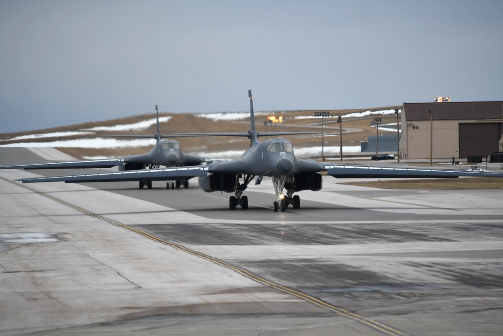 B-1s launch for Red Flag 20-1