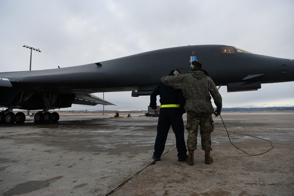B-1s launch for Red Flag 20-1