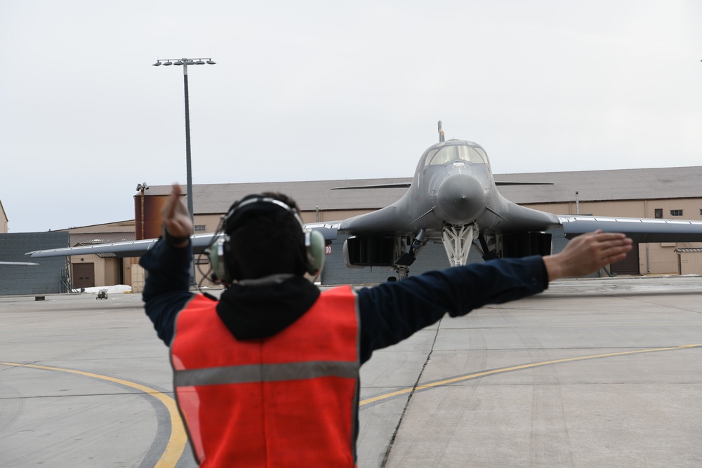 B-1s launch for Red Flag 20-1