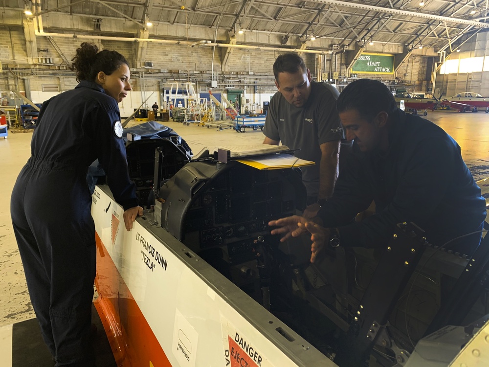 Hellenic Air Force maintenance team visits Training Air Wing 6