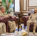 USCENTCOM commander meeting with the military Chief of Staff of Saudi Arabia