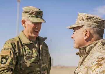 USCENTCOM commander visit to Prince Sultan Air Base