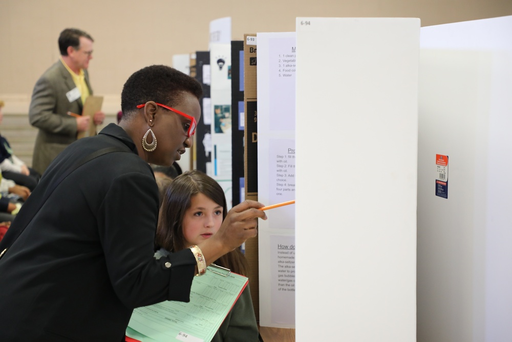 Aviation, Missile Center employees judge science fair