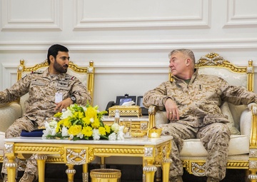 USCENTCOM commander visit to Prince Sultan Air Base