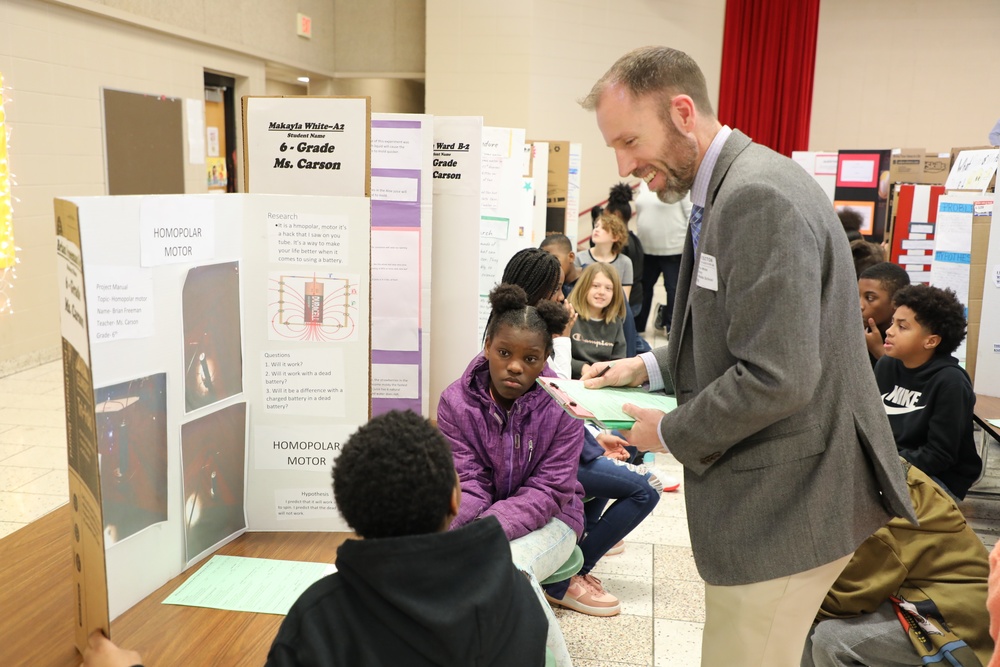 Aviation, Missile Center employees judge science fair