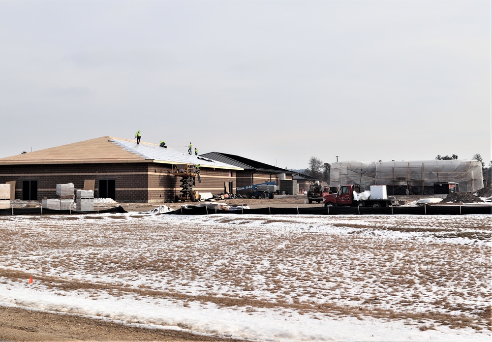 Construction of new simulations buildings project continues at Fort McCoy