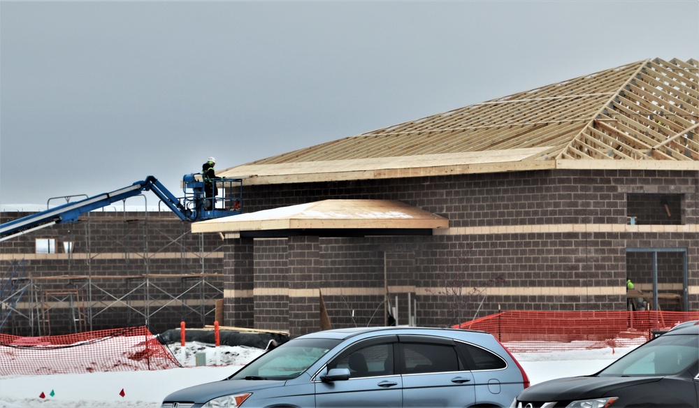 Construction of new simulations buildings continues at Fort McCoy