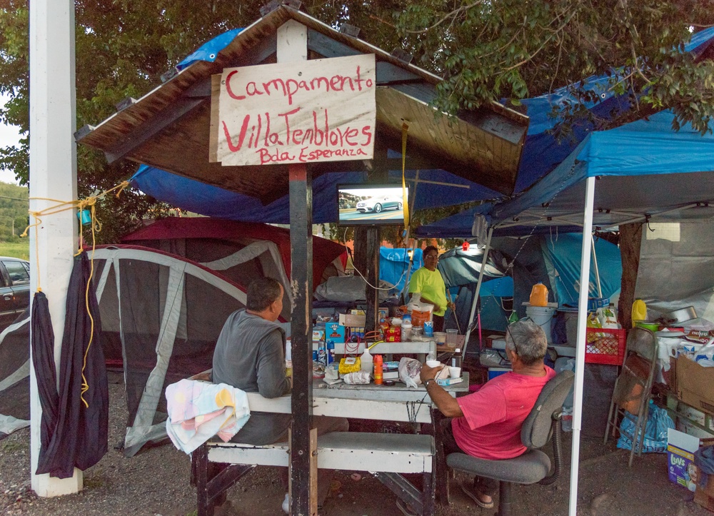 Unofficial Shelter for Quake Survivors