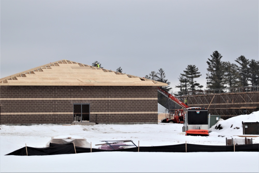 Construction of new simulations buildings continues at Fort McCoy