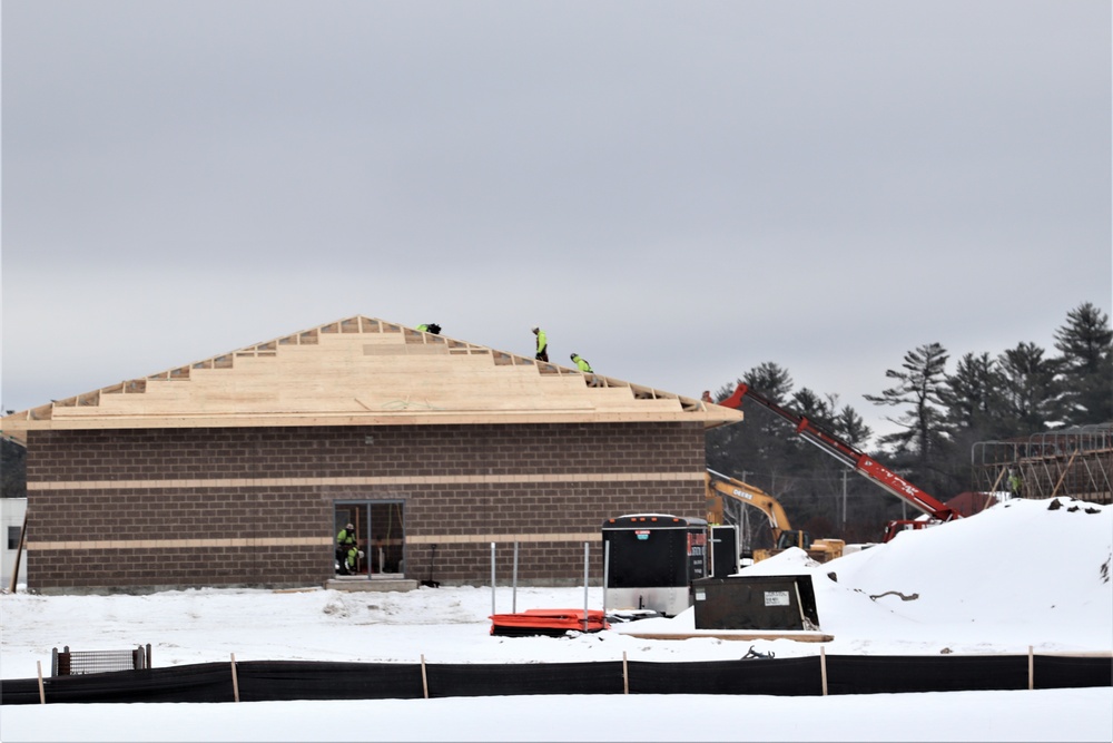 Construction of new simulations buildings continues at Fort McCoy