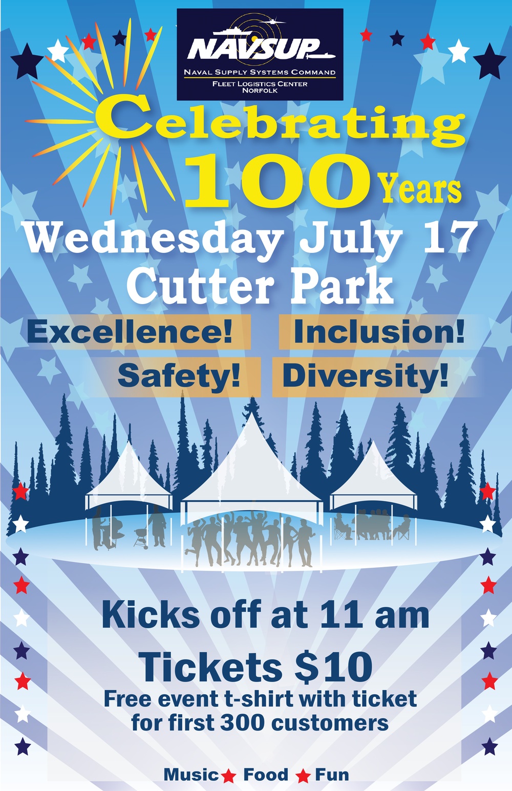 Flyer, Command Summer Event