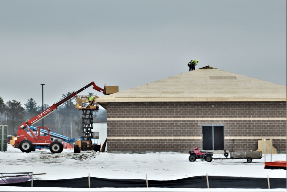 Construction of new simulations buildings continues at Fort McCoy