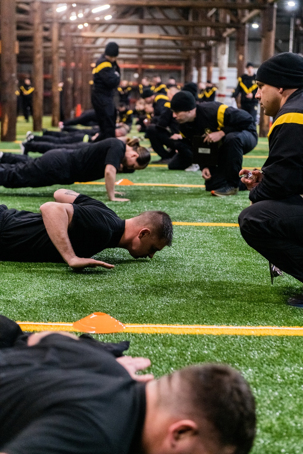 National Guard Soldiers prepare for the ACFT