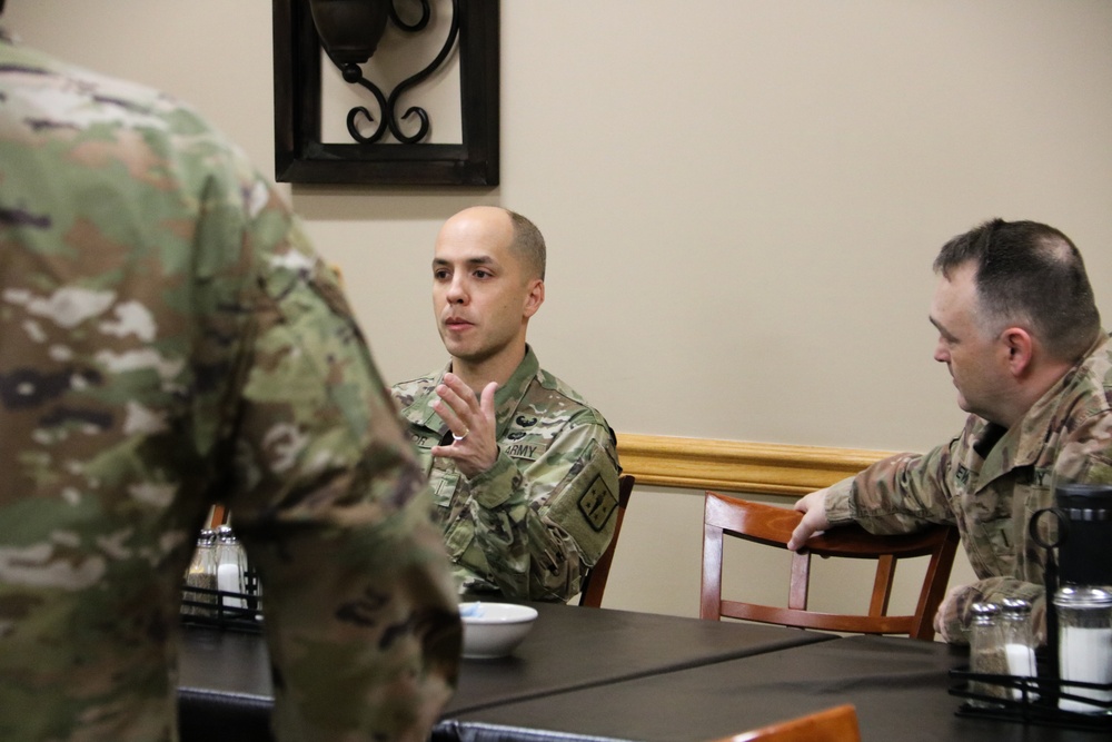 1st Theater Sustainment Command Warrant Officers Host Leader Professional Development Seminar