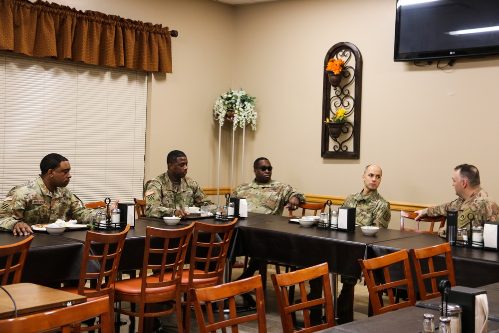 1st Theater Sustainment Command Warrant Officers Host Leader Professional Development Seminar